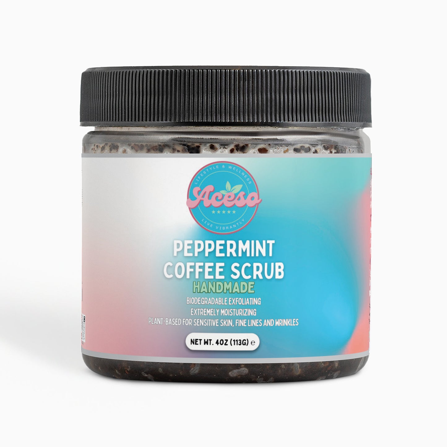 Peppermint Coffee Scrub