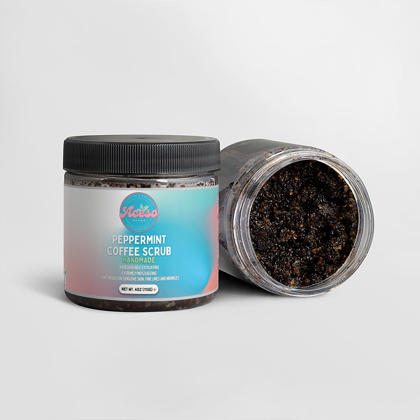 Peppermint Coffee Scrub