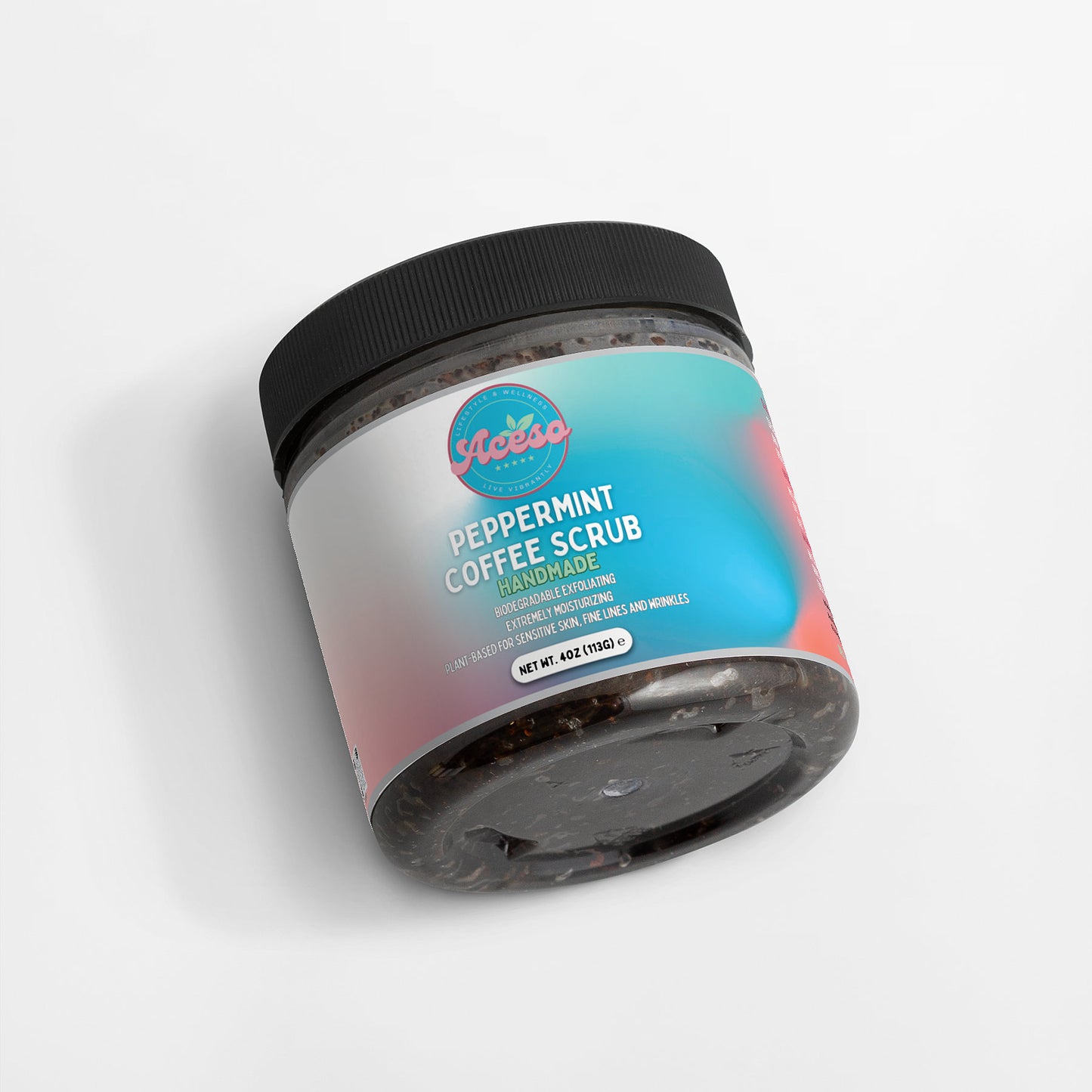 Peppermint Coffee Scrub