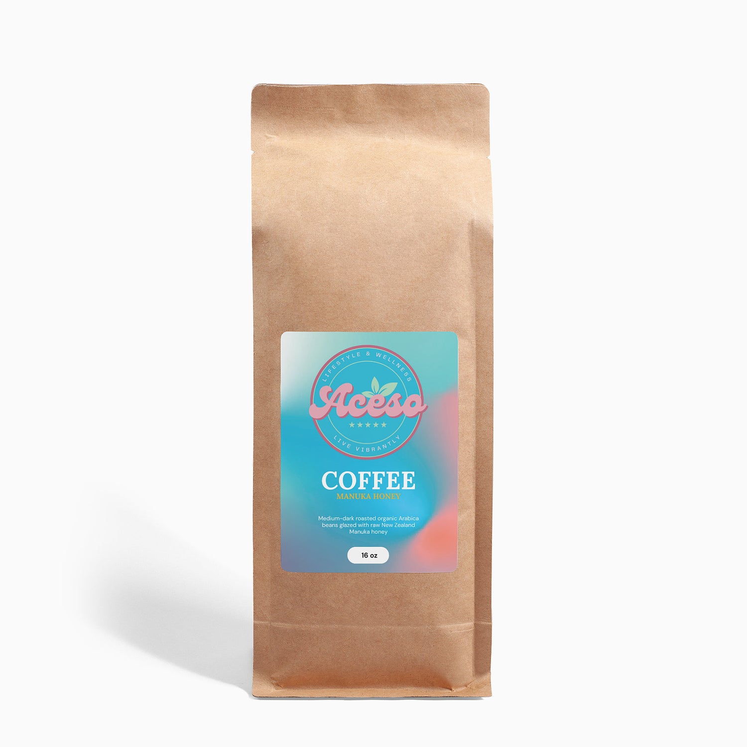 Manuka Honey Coffee 16oz