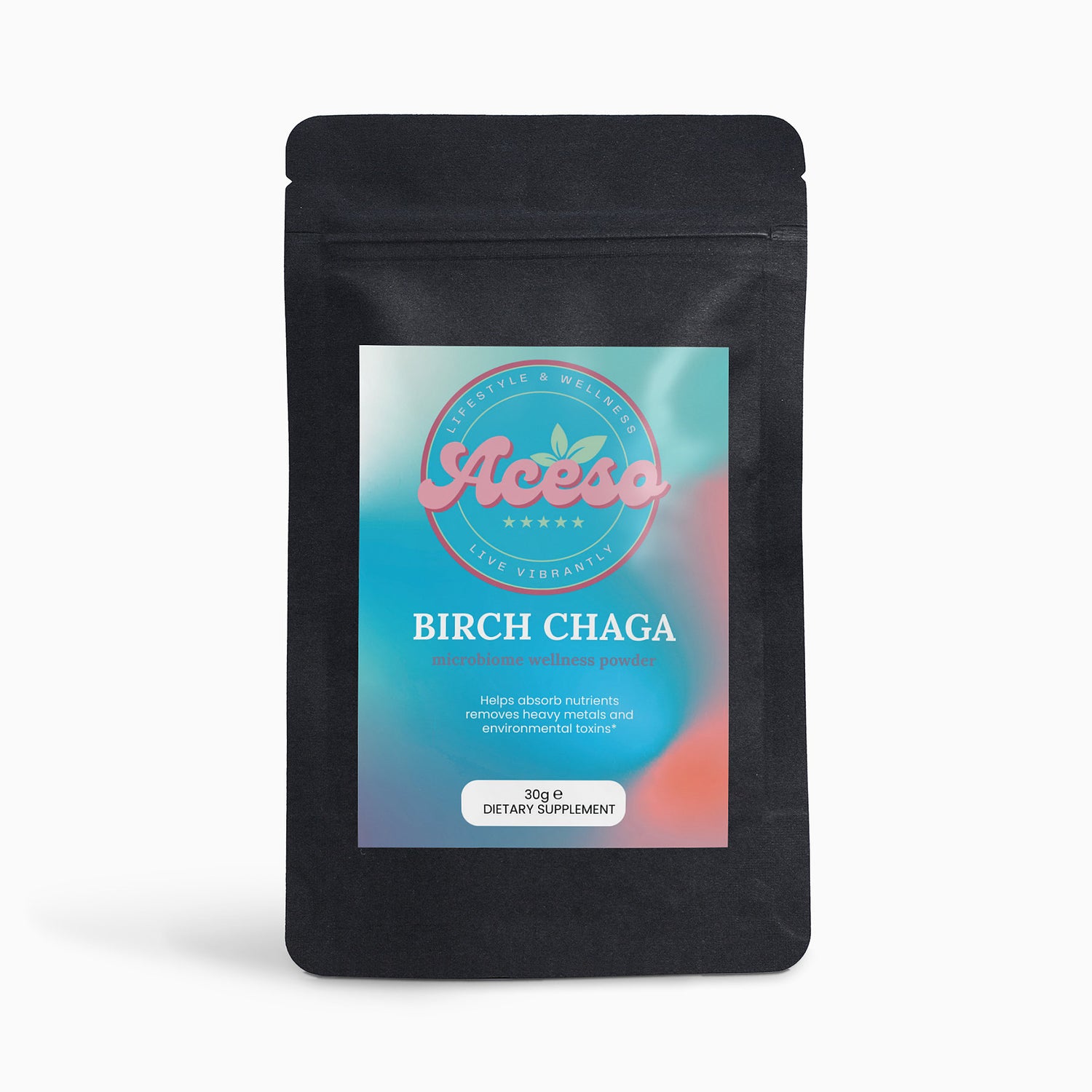 Birch Chaga Microbiome Wellness Powder