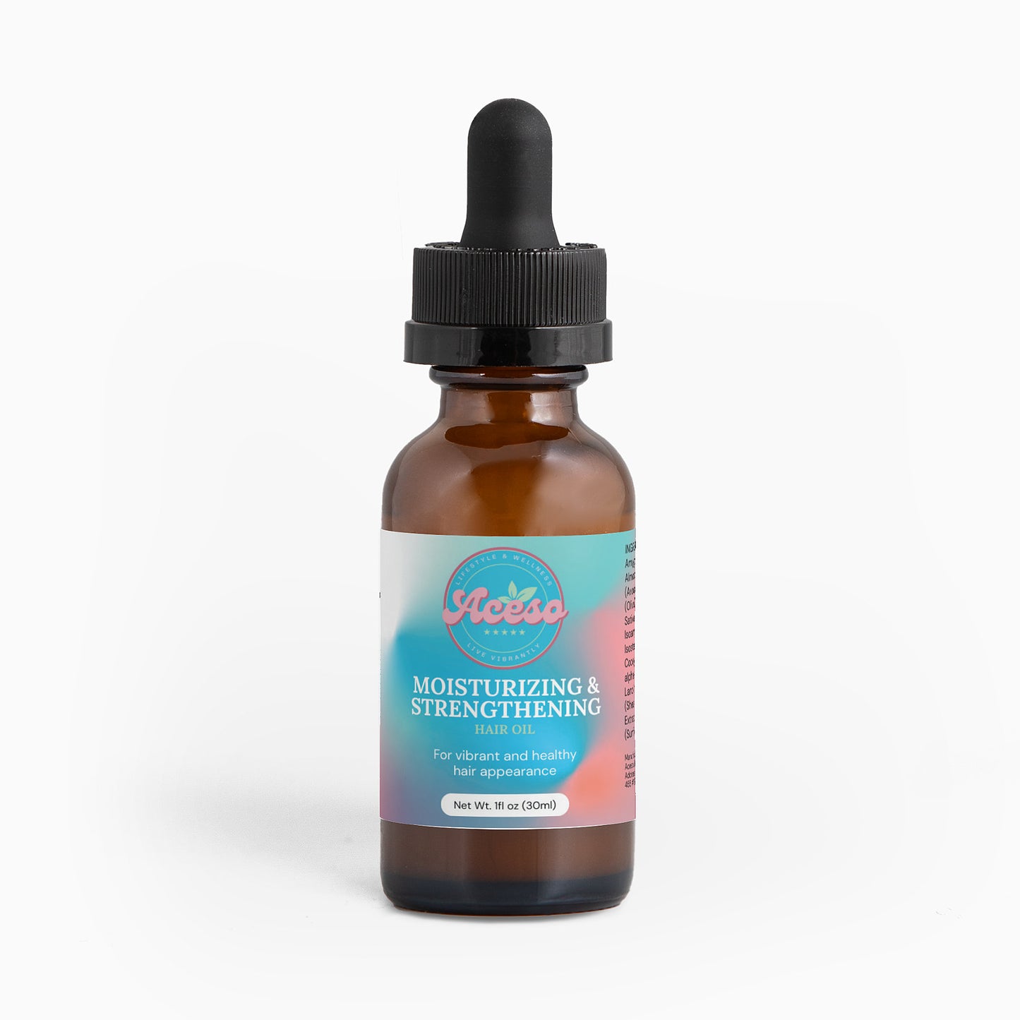 Moisturizing and Strengthening Hair Oil