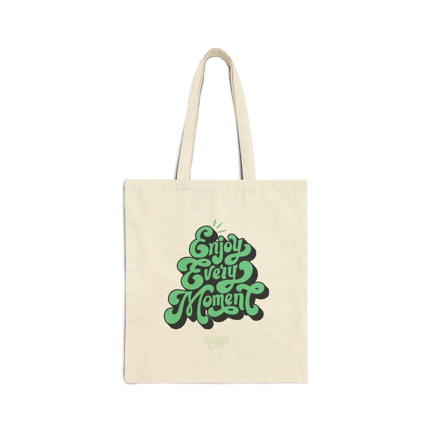 Enjoy Canvas Tote Bag