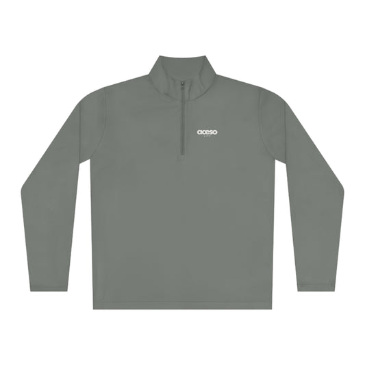 Quarter-Zip Pullover [Concrete Gray]