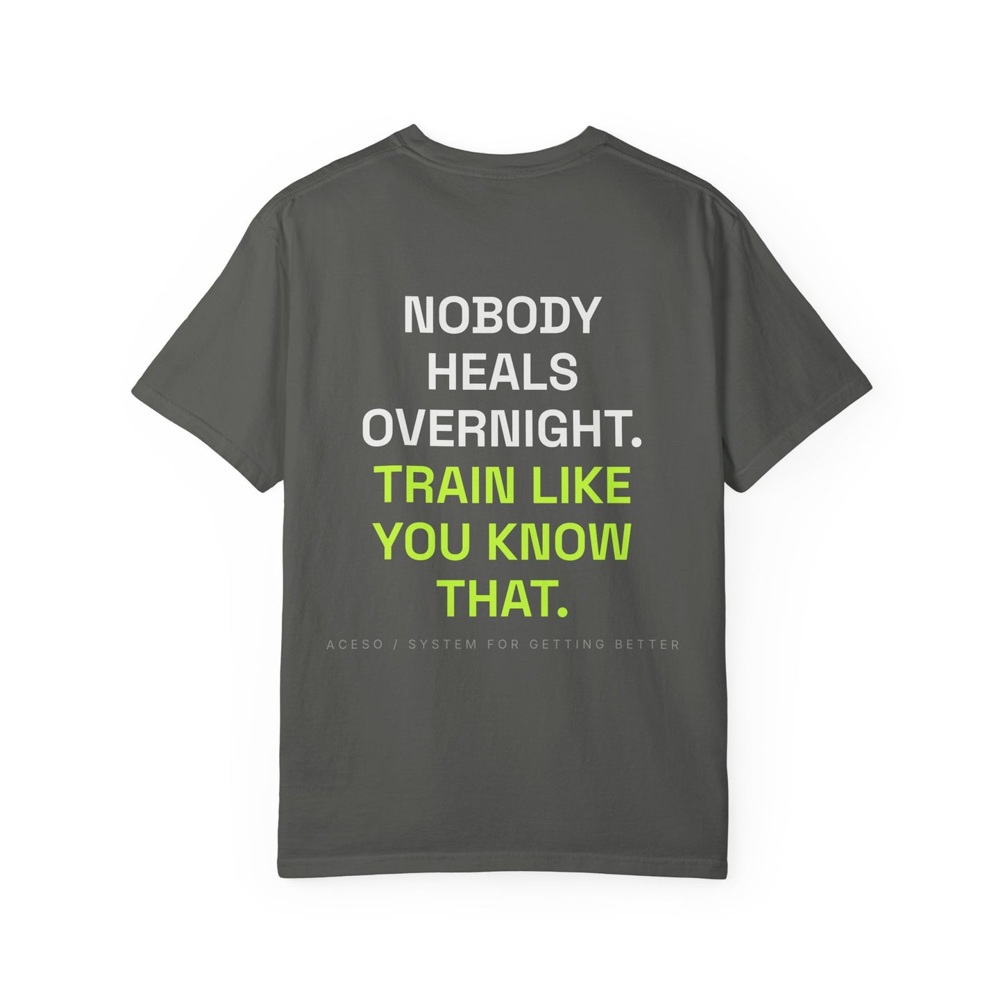 ACESO / Process Tee — Nobody Heals Overnight