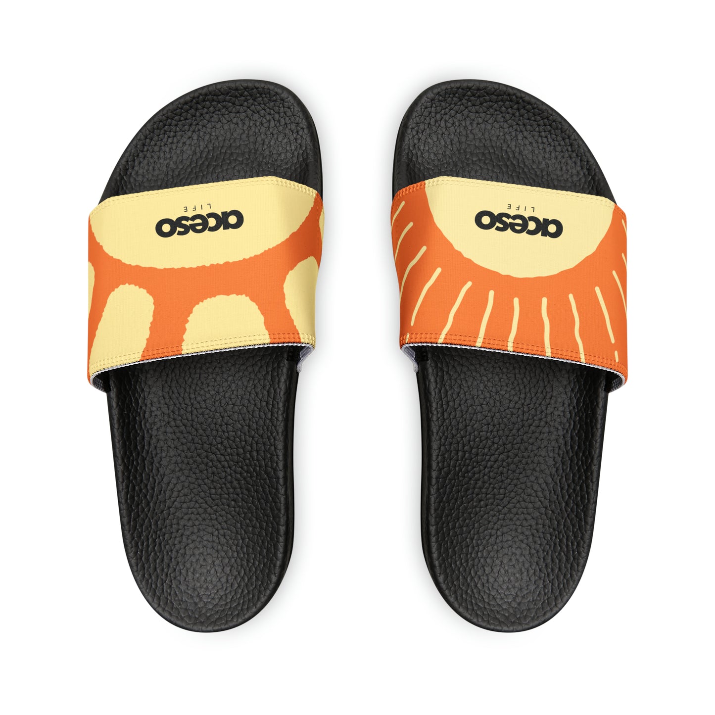 Slide Sandals [Black\Crusta]