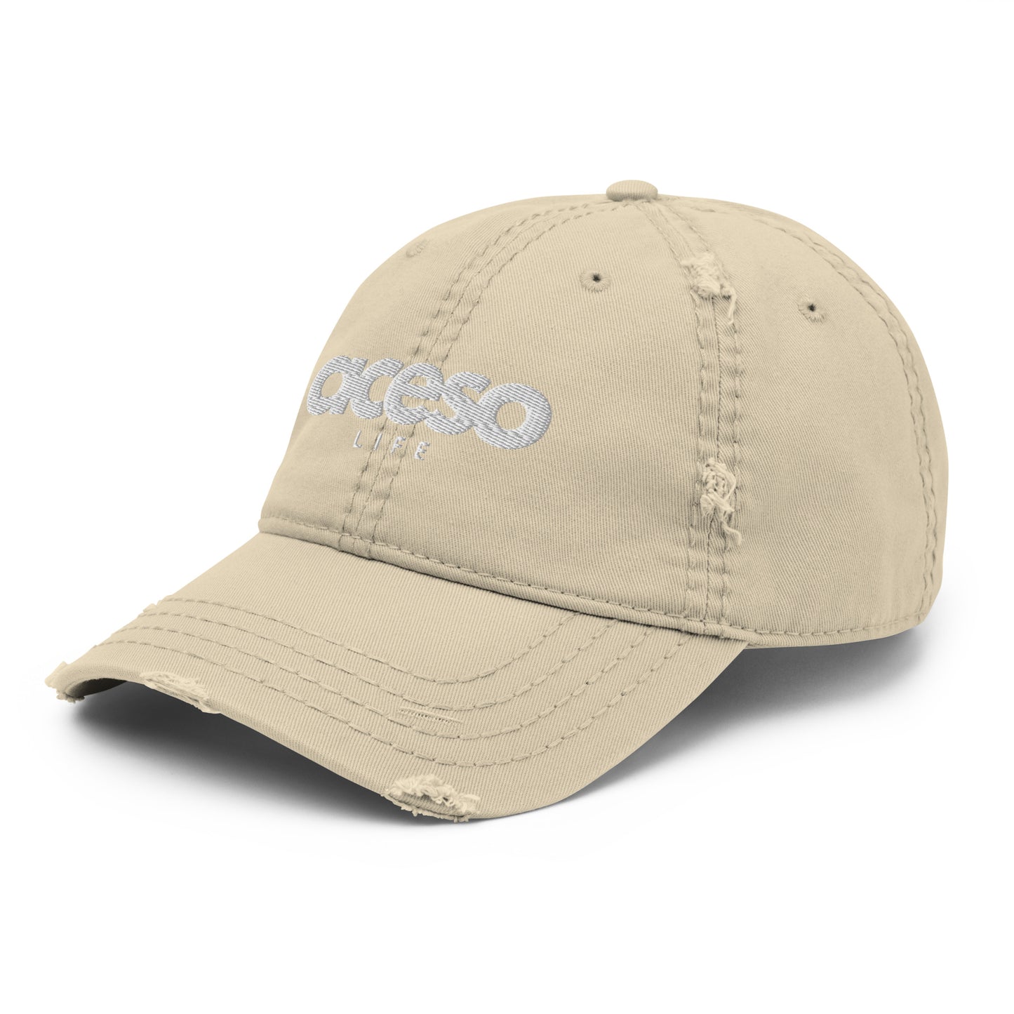 Distressed Dad Hat [Khaki]