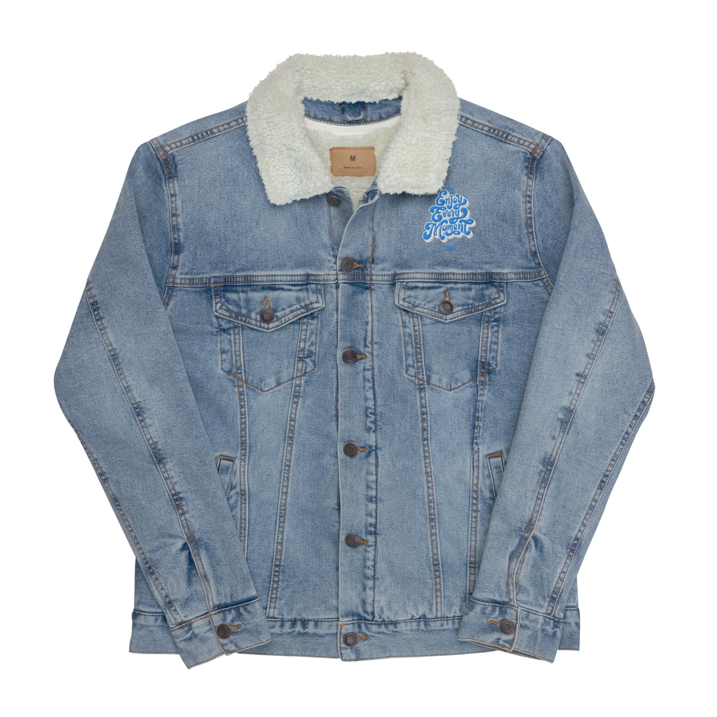 Denim Sherpa Jacket