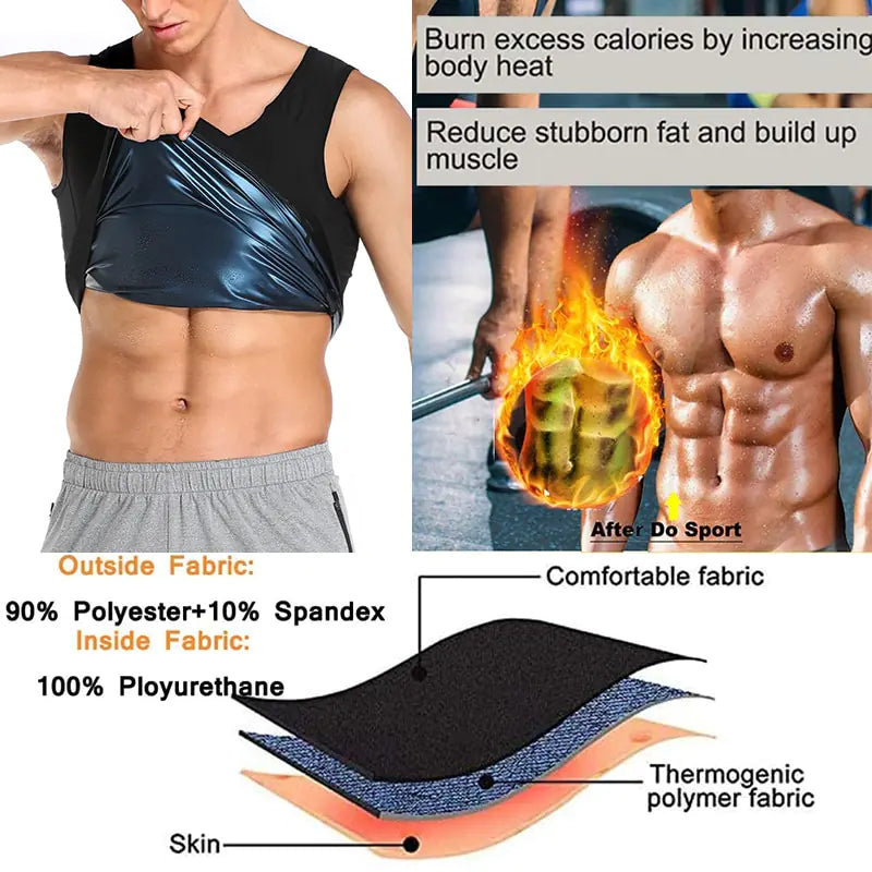 Thermal Compression Sauna Sweat Vest